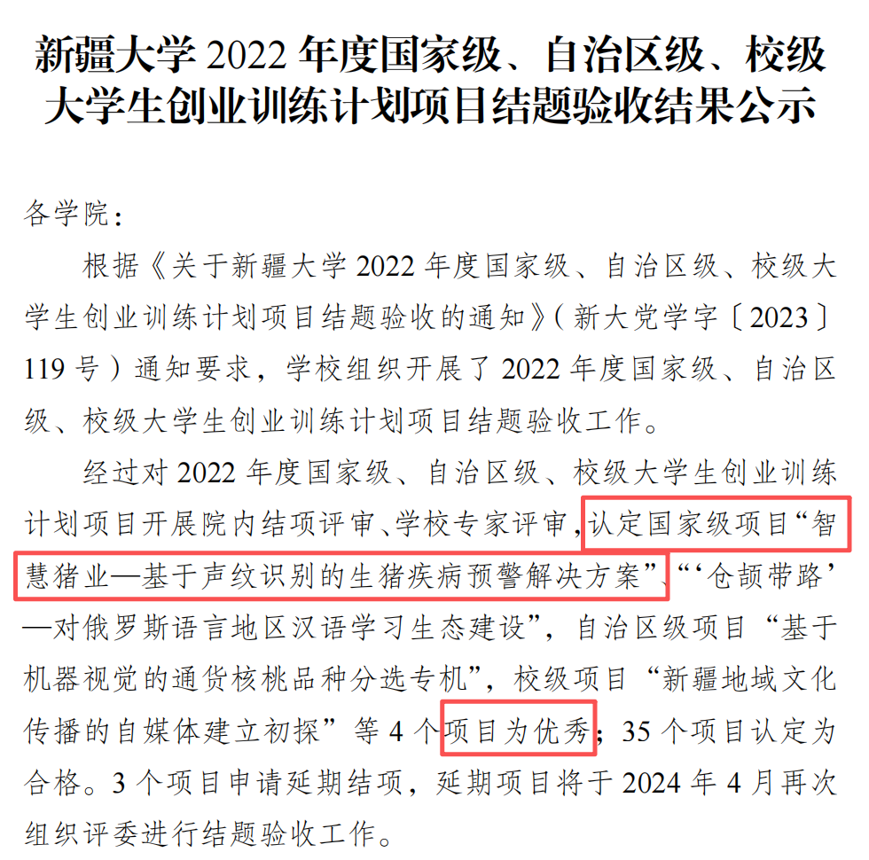 国家级实践项目优秀结项证书
